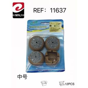 Tappetini per Gambe di Tavolo in Tessuto Non Tessuto, Misura Media, Confezione da 12 Pezzi - Product Image 1