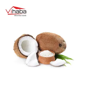 Vietnam Export produkte Gesüßte Kokosnuss flocken, zerkleinert aus Kokosnuss fleisch zur Herstellung von getrocknetem Kokosnuss pulver