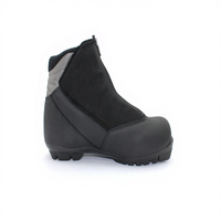Chaussures de neige classiques en cuir de haute qualité, imperméables, souples, pour sports sur glace, patinage, ski, bottes de ski