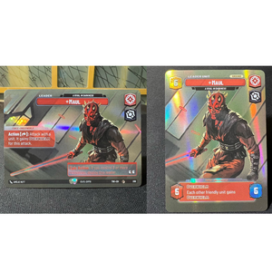 <span class=keywords><strong>STAR</strong></span> W Ahsoka Chancellor Jango Wat T Yod Twilight Republic (TWI) Carte personnalisée en feuille de présentation écologique 63x88mm CMYK - Product Image 6