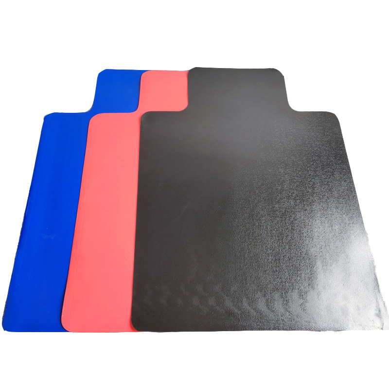Colorful Footcare Chair Mat Easy Cleaning Office PVC Chair Mat