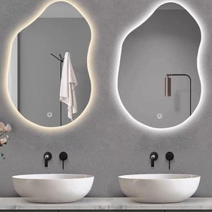MirrorFactory Modern Hotel Large Rectangle Touch Screen Backlit Smart LED <strong>Lighted</strong> <strong>Bathroom</strong> Wall Mirror Defogging Living Room Gym - Product Image 6