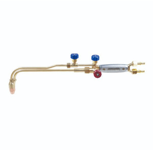 Torche de découpe de type injecteur H01 2 P3N, plaquée cuivre, double interrupteur, torche de soudage oxygène-acétylène-propane - Product Image 1
