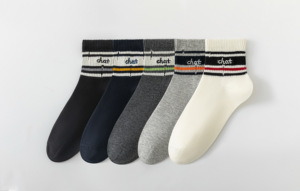 Bán Buôn Vớ Cotton Các Nhà Sản Xuất Người Đàn Ông Hộp Ống Nén Vớ Thể Thao Kinh Doanh Dài Crew Vớ - Product Image 6