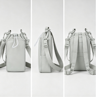 Sac bandoulière unisexe tendance pour bouteille d'eau, avec fermeture éclair en nylon, ajustable, nouveau design, pour toutes les occasions