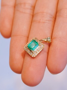 Joyería Fina Personalizada, Collar Sólido de Oro Real de 9k, 10k, 14k, 18k, Oro Rosa, Amarillo, Blanco, Fabricación de Joyería con Diamantes/Gemas de Laboratorio - Product Image 2