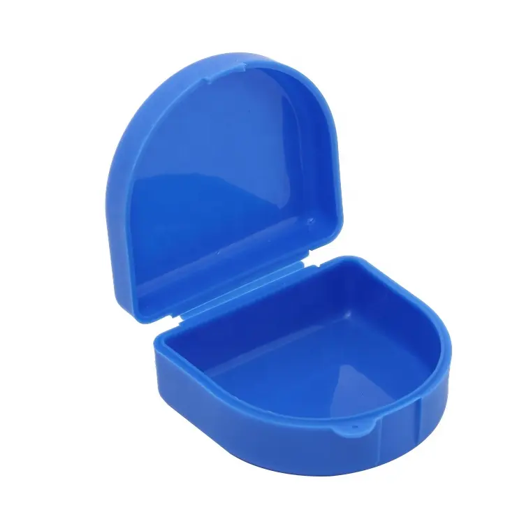 Artificial Various Plastic Retainer Holder Denture Orthodontic Teeth Retainer Case