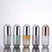 2024 nouveau Design 30ml vide emballage cosmétique personnalisable couleur Logo Capsule Lotion bouteille bouchon à vis écran impression Surface