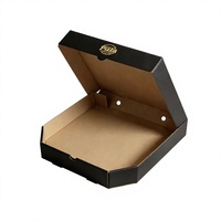 Boîtes d'emballage spéciales pour les fêtes, en carton ondulé, avec poignée, impression évanescente, logo personnalisé, jetables et recyclables