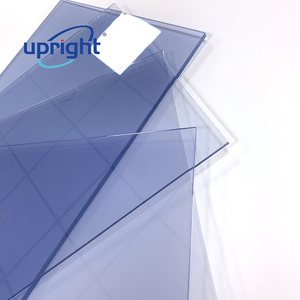 Hoja de PVC <span class=keywords><strong>transparente</strong></span> vertical con tinte azul Plástico rígido <span class=keywords><strong>transparente</strong></span> para plantillas de prendas y tableros de tela - Product Image 2