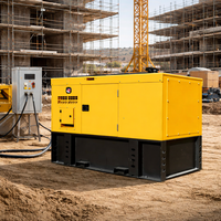 Groupe électrogène Per kins à réservoir de carburant de grande capacité 16kW 20kW 40kW 80kW 50kVA 100kVA pour centre de données, puissance de secours