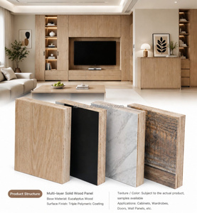 Pannello in <span class=keywords><strong>compensato</strong></span> di eucalipto 4x8, pannelli decorativi in melaminico per mobili, pannello laminato 18 <span class=keywords><strong>mm</strong></span> - Product Image 1