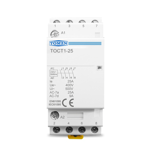Contacteur modulaire AC domestique TOCT1 4P 25A 220V/230V 50/60HZ sur rail DIN 4NO - Product Image 6
