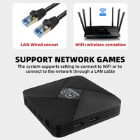 Console de Jeu Vidéo Double Système Box TV 50+ Émulateurs 40000+ Jeux pour NDS/PS1/PSP/N64 Boîtier 4K HD Rétro Console de Jeu