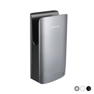 Secador de Manos Eléctrico Zefiro 556x296x175 Negro de Pared para Uso Comercial - Product Image 1