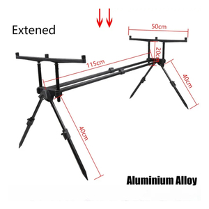 Venta al por mayor de aluminio <span class=keywords><strong>3</strong></span> vaina de caña de pescar para 1 caña de pesca de carpa vaina de caña de pescar para carpa - Product Image 3