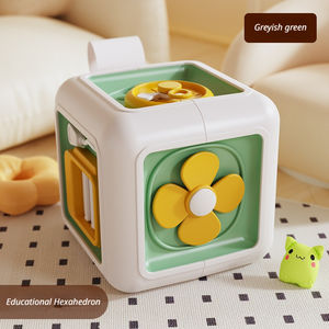 <span class=keywords><strong>Cube</strong></span> d'activités Montessori 6 en 1 pour bébés, en plastique, pour l'apprentissage précoce, les compétences pratiques et la reconnaissance graphique, <span class=keywords><strong>cube</strong></span> <span class=keywords><strong>magique</strong></span> à six faces - Product Image 6
