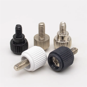 สกรูหัวเมตริก M3 M4 6 มม. 6-32 สกรูหัวจับแบบหมุนสำหรับเคสคอมพิวเตอร์ สกรูเกลียวละเอียด เกรด 4 ชุบนิกเกิล ขายดีจากโรงงาน - Product Image 3