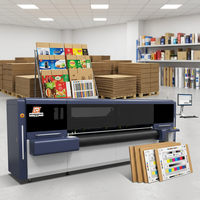 Machine d'impression industrielle Ruisheng I3200 haute vitesse pour carton ondulé, imprimante numérique couleur monocouche