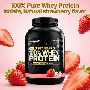 אבקת חלבון מי גבינה מבודד טהור 100%, ללא לקטוז, ללא גלוטן, עשיר בחלבון עם ויטמינים, 24 גרם חלבון, במבצע חם בארה\\\"ב ובאיחוד האירופי, ייצור לפי הזמנה (OEM/ODM) - Product Image 5