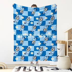 Custom simpatico cartone animato per bambini regalo in pile coperta personalizzata nome morbido e accogliente coperta per neonati - Product Image 6