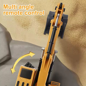 סגסוגת 2.4g 6-ערוץ <span class=keywords><strong>Rc</strong></span> הנדסה מחפר רכב בקרה מרחוק בניית רכב צעצוע wift אורות מכונית צעצוע של ילדים - Product Image 5