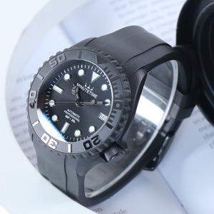 นาฬิกาข้อมือผู้ชาย Minutetime รุ่น SKX007 SKX009 NH35 หรูหรา ระบบออโตเมติก ตัวเรือนเซรามิก กันน้ำ หน้าปัดสีดำ เรืองแสง - Product Image 4