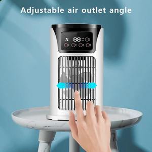 Nouveau Ventilateur Climatiseur Portable Mini avec Minuteur, Ventilateur de Table Rafraîchissant à Eau USB avec Humidificateur pour Maison, Chambre, Bureau, Mobile - Product Image 3