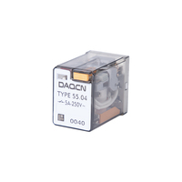 Relay Elektromagnetik Daya Miniatur Tujuan Umum DAQCN Berkualitas Tinggi 55.04 4Z 14 Pin
