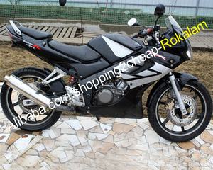 สีดำ Fairing สำหรับฮอนด้า CBR125R CBR 125R 02-06 CBR <span class=keywords><strong>125RR</strong></span> CBR125RR 2002 2003 2004 2005 2006กีฬารถจักรยานยนต์ชุดเอบีเอส - Product Image 1