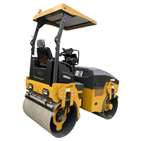 Rouleau compresseur vibrant à double tambour de petite taille XMR403 de 4 tonnes avec kit de compactage d'asphalte à vendre en Chine