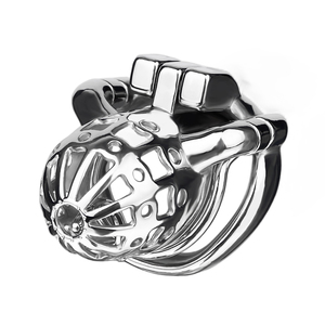 Cages <span class=keywords><strong>de</strong></span> <span class=keywords><strong>chasteté</strong></span> en métal avec tube urétral Anneau <span class=keywords><strong>de</strong></span> pénis masculin Abstinence Cock Lock Gay <span class=keywords><strong>Couple</strong></span> Dispositif <span class=keywords><strong>de</strong></span> <span class=keywords><strong>chasteté</strong></span> Sex Toys - Product Image 2