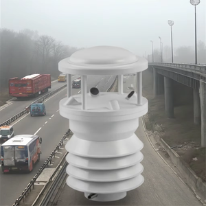 Estación Meteorológica Automática Compacta RS485 con <span class=keywords><strong>Radar</strong></span> de Velocidad/Dirección del Viento Ultrasónico, Temperatura del Aire, Humedad, Presión y Precipitaciones - Product Image 2