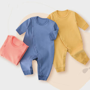 Nuevo Pelele/Mono <span class=keywords><strong>de</strong></span> Algodón Grueso <span class=keywords><strong>de</strong></span> Manga Larga sin Costuras <span class=keywords><strong>para</strong></span> Bebés Recién Nacidos, Traje <span class=keywords><strong>de</strong></span> Escalada <span class=keywords><strong>para</strong></span> Primavera y Otoño, <span class=keywords><strong>para</strong></span> Niños y Niñas - Product Image 1