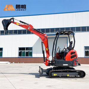 LOGWAY Spedizione Gratuita Mini Escavatore 3,5 Tonnellate CE EURO 5 Motore EPA Scavatore Multifunzionale Piccolo Escavatore Cingolato 4 Tonnellate - Product Image 1