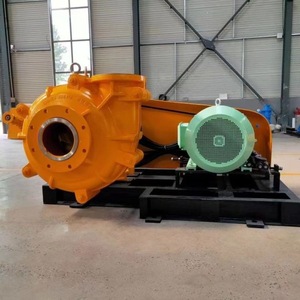 High Chromium Cast Iron Slurry <b>Pump</b> Centrifugal <b>Electric</b> Three Phase Motor 1-1/2 In Discharge <b>Water</b> Compatible High Pressure - Product Image 1