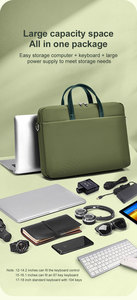 New 17.3 inch máy tính xách tay Vai Túi Xách tay văn phòng kinh doanh Cặp tài liệu không thấm nước máy tính xách tay tay áo trường hợp - Product Image 2