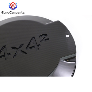 G Class W463 G500 G63 G550 <span class=keywords><strong>4x4</strong></span> carré <span class=keywords><strong>Porte</strong></span>-pneu de <span class=keywords><strong>secours</strong></span> arrière en carbone 22 pouces Couvre support de <span class=keywords><strong>roue</strong></span> W463 G63 Accessoires d'extérieur - Product Image 4