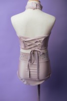 Costume de danse moderne professionnel pour femmes, robe de danse contemporaine lyrique, robe de danse de salon en spandex et maille, tenue de performance et de compétition