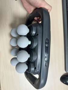 Massagepistole mit 8 Köpfen für Tiefengewebsmassage, Nacken-, Schulter- und Rückenmassagegerät, elektrisches Nackenmassagegerät zur Muskelregeneration, leise und tragbar - Product Image 4