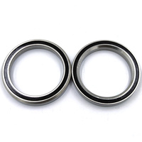 Rodamiento de Bolas de Ranura Profunda de Alta Velocidad y Bajo Ruido 6901RS 61901RS, Rodamiento de Acero Cromado 6901 61901 2RS para Motor Eléctrico y Husillo