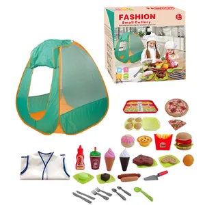 Kids Play Teepee Camping Baby Tents Children's Outdoor House Canvas Cotton Portable Foldable Tent