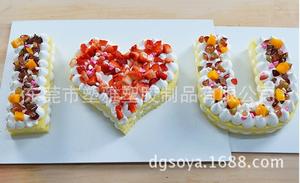 Molde <span class=keywords><strong>de</strong></span> embrión para pastel <span class=keywords><strong>de</strong></span> cumpleaños PET, <span class=keywords><strong>plantilla</strong></span> Digital <span class=keywords><strong>de</strong></span> tamaño completo para letras en inglés, corazón, anillo <span class=keywords><strong>de</strong></span> amor, herramienta <span class=keywords><strong>de</strong></span> decoración <span class=keywords><strong>de</strong></span> pasteles para hornear afilada - Product Image 2