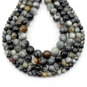 Cuentas Pulidas al por Mayor <span class=keywords><strong>de</strong></span> 6mm, 8mm, 10mm, Cuentas <span class=keywords><strong>de</strong></span> Piedra Natural <span class=keywords><strong>Ojo</strong></span> <span class=keywords><strong>de</strong></span> Halcón / <span class=keywords><strong>Ojo</strong></span> <span class=keywords><strong>de</strong></span> Águila, Hilo <span class=keywords><strong>de</strong></span> Gemas Sueltas para Fabricación <span class=keywords><strong>de</strong></span> Joyas - Product Image 2