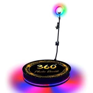 PBF06 Portable pour iPad Photomaton avec étui de vol Ring Light Photobooth Stand Fotobooth Ringlight Photobooth pour iPad Pro - Product Image 1