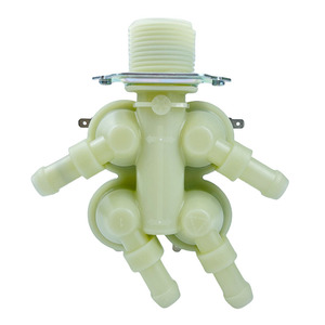 Four <b>Valve</b> Inlet <b>Valve</b> 12V DC Water Ingress <b>Washing</b> <b>Machine</b> Parts - Product Image 1