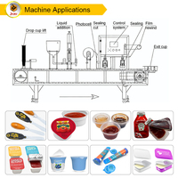 Machine de remplissage et de scellage automatique de gobelets de communion préremplis, machine d'emballage de gobelets de jus de raisin préremplis pour la communion - Ventes Flash