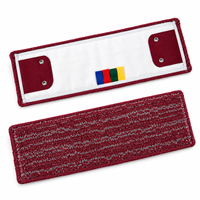 Têtes de rechange pour balai serpillère à poche réutilisables avec languettes codées par couleur pour l'entretien des sols (service OEM)