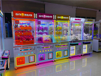 Jouet en peluche Machine Arcade Grue Griffe Machine Jeux à jetons dans un terrain de jeu d'amusement à vendre