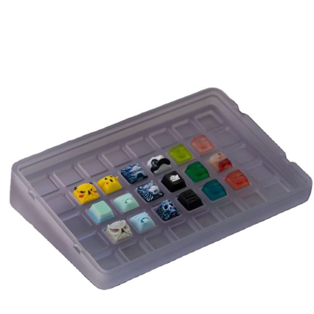 CNC Frosted PC case Laser Cutting Acrylic Cover Polycarbonate Mechanical Keyboard Artisan Display case
